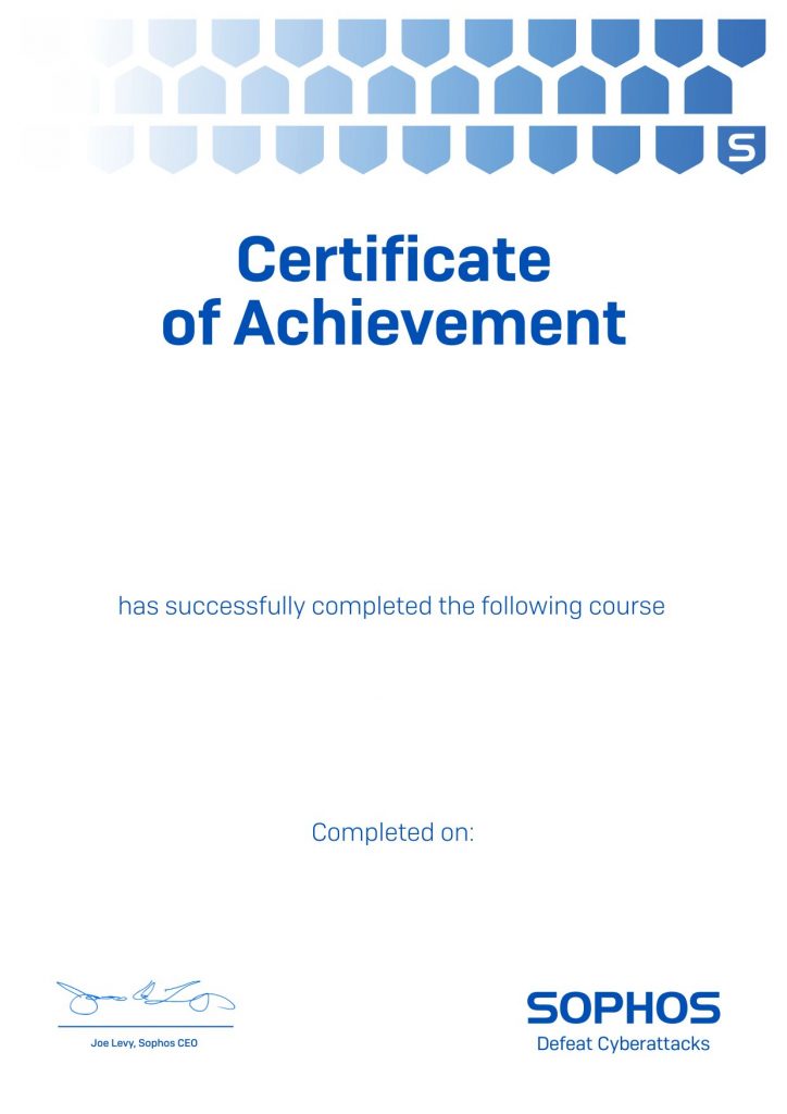 Sophos-Defeat-Cyberattacks-Certificate