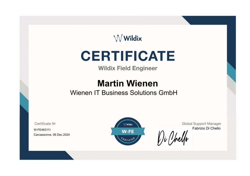 Wildix-Field-Engineer-Certificate